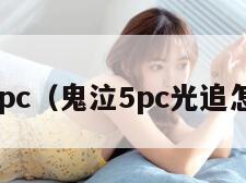 鬼泣5pc（鬼泣5pc光追怎么开）