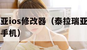 泰拉瑞亚ios修改器（泰拉瑞亚13077修改器手机）