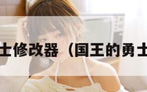 国王的勇士修改器（国王的勇士5修改器）