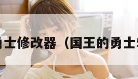 国王的勇士修改器（国王的勇士5修改器）