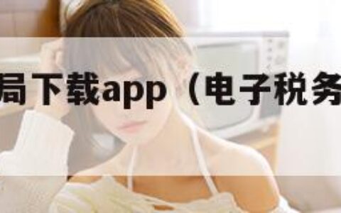 电子税务局下载app（电子税务局下载app苹果版）