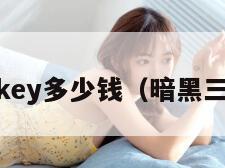 暗黑3cdkey多少钱（暗黑三多少钱?）