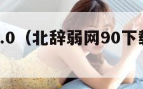 北辞弱网9.0（北辞弱网90下载安装链接）