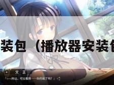 播放器安装包（播放器安装包在哪里）