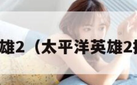 太平洋英雄2（太平洋英雄2操作技巧）