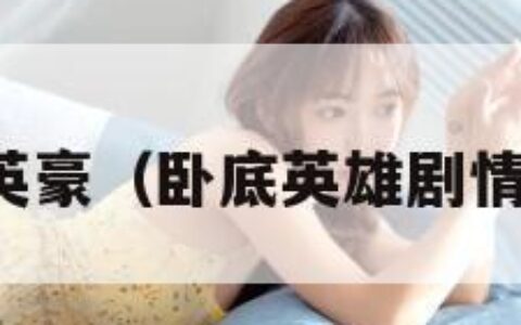 卧底英豪（卧底英雄剧情介绍）