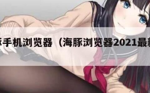 海豚手机浏览器（海豚浏览器2021最新版）