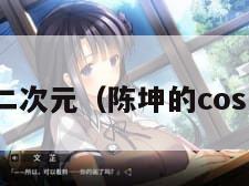 陈坤二次元（陈坤的cosplay）