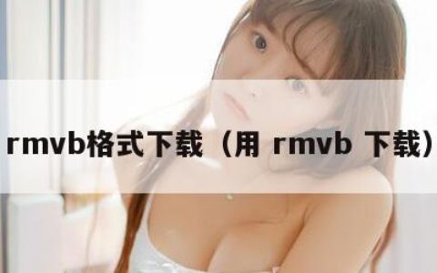 rmvb格式下载（用 rmvb 下载）