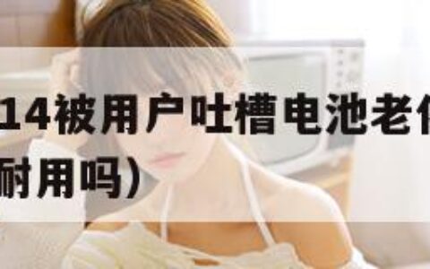 iphone14被用户吐槽电池老化（苹果14电池耐用吗）