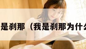 我是刹那（我是刹那为什么）