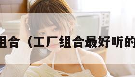 工厂组合（工厂组合最好听的一首）