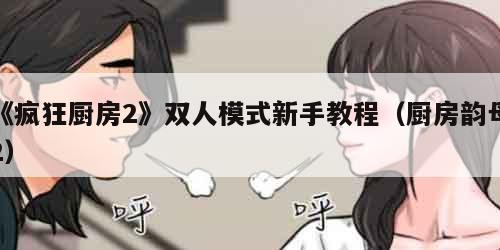 《疯狂厨房2》双人模式新手教程（厨房韵母2）