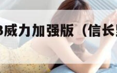 信长野望13威力加强版（信长野望15威力加强版）