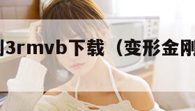 变形金刚3rmvb下载（变形金刚3下载超清）