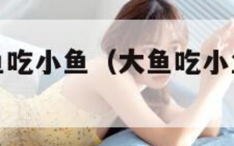 单机游戏大鱼吃小鱼（大鱼吃小鱼的主机游戏）