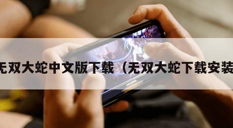 无双大蛇中文版下载（无双大蛇下载安装）