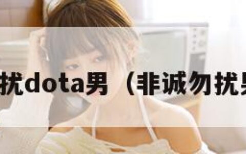 非诚勿扰dota男（非诚勿扰男解说）