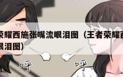 王者荣耀西施张嘴流眼泪图（王者荣耀西施脸红流眼泪图）