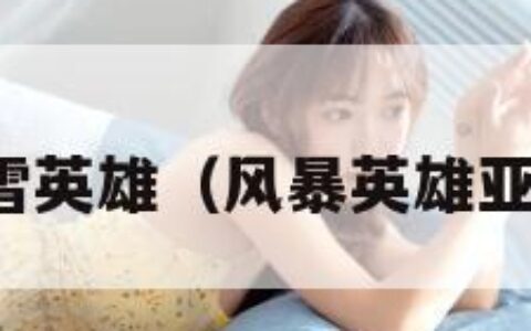 暴雪英雄（风暴英雄亚服）