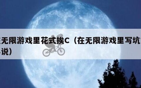 在无限游戏里花式挨C（在无限游戏里写坑文小说）