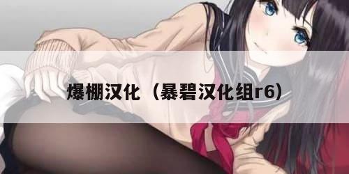 爆棚汉化（暴碧汉化组r6）
