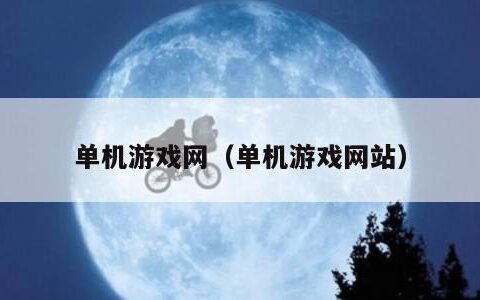 单机游戏网（单机游戏网站）