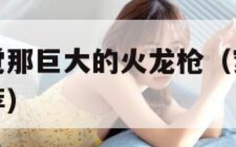 小龙女只感觉那巨大的火龙枪（穿越到胬肉公主的小说推荐）