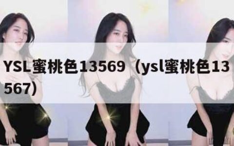 YSL蜜桃色13569（ysl蜜桃色13567）
