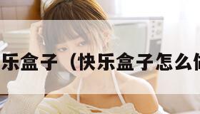 快乐盒子（快乐盒子怎么做）