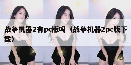 战争机器2有pc版吗（战争机器2pc版下载）