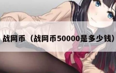 战网币（战网币50000是多少钱）
