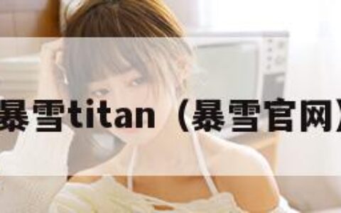 暴雪titan（暴雪官网）