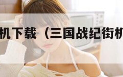 三国战纪街机下载（三国战纪街机下载无限币）