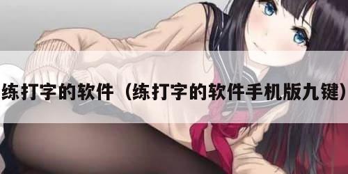 练打字的软件（练打字的软件手机版九键）