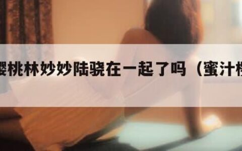 蜜汁樱桃林妙妙陆骁在一起了吗（蜜汁樱桃塔）
