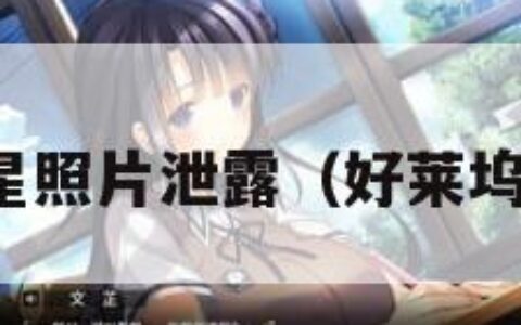 好莱坞女星照片泄露（好莱坞女星盘点）