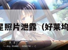 好莱坞女星照片泄露（好莱坞女星盘点）