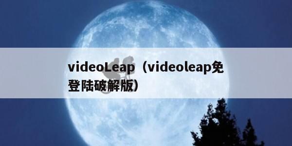 videoLeap（videoleap免登陆破解版）