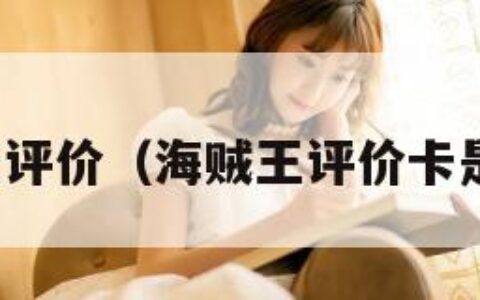 海贼王评价（海贼王评价卡是什么）