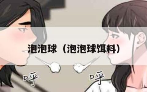 泡泡球（泡泡球饵料）