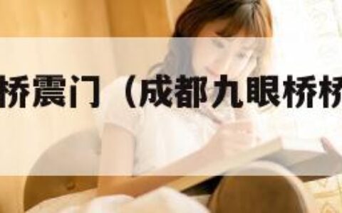 成都九眼桥桥震门（成都九眼桥桥震门男主角）