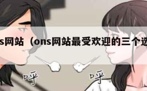 ons网站（ons网站最受欢迎的三个选项）