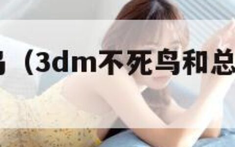 3dm不死鸟（3dm不死鸟和总监什么关系）