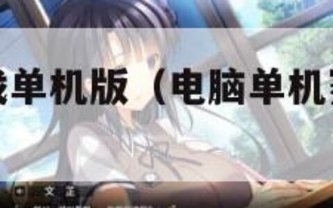 电脑赛车游戏单机版（电脑单机赛车游戏排行榜前十名）