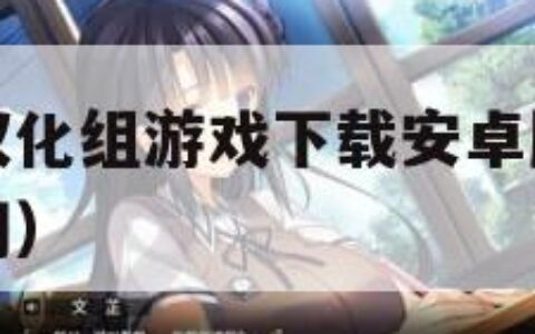 天堂巴比伦汉化组游戏下载安卓版（汉化组天堂巴比伦官网）