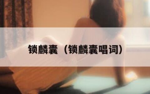 锁麟囊（锁麟囊唱词）