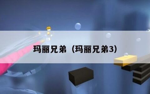 玛丽兄弟（玛丽兄弟3）