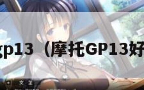 摩托gp13（摩托GP13好玩吗）