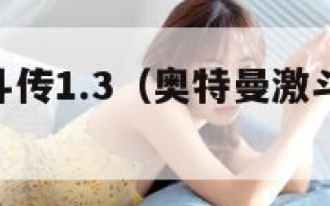 奥特曼激斗传1.3（奥特曼激斗传13在哪玩电脑）